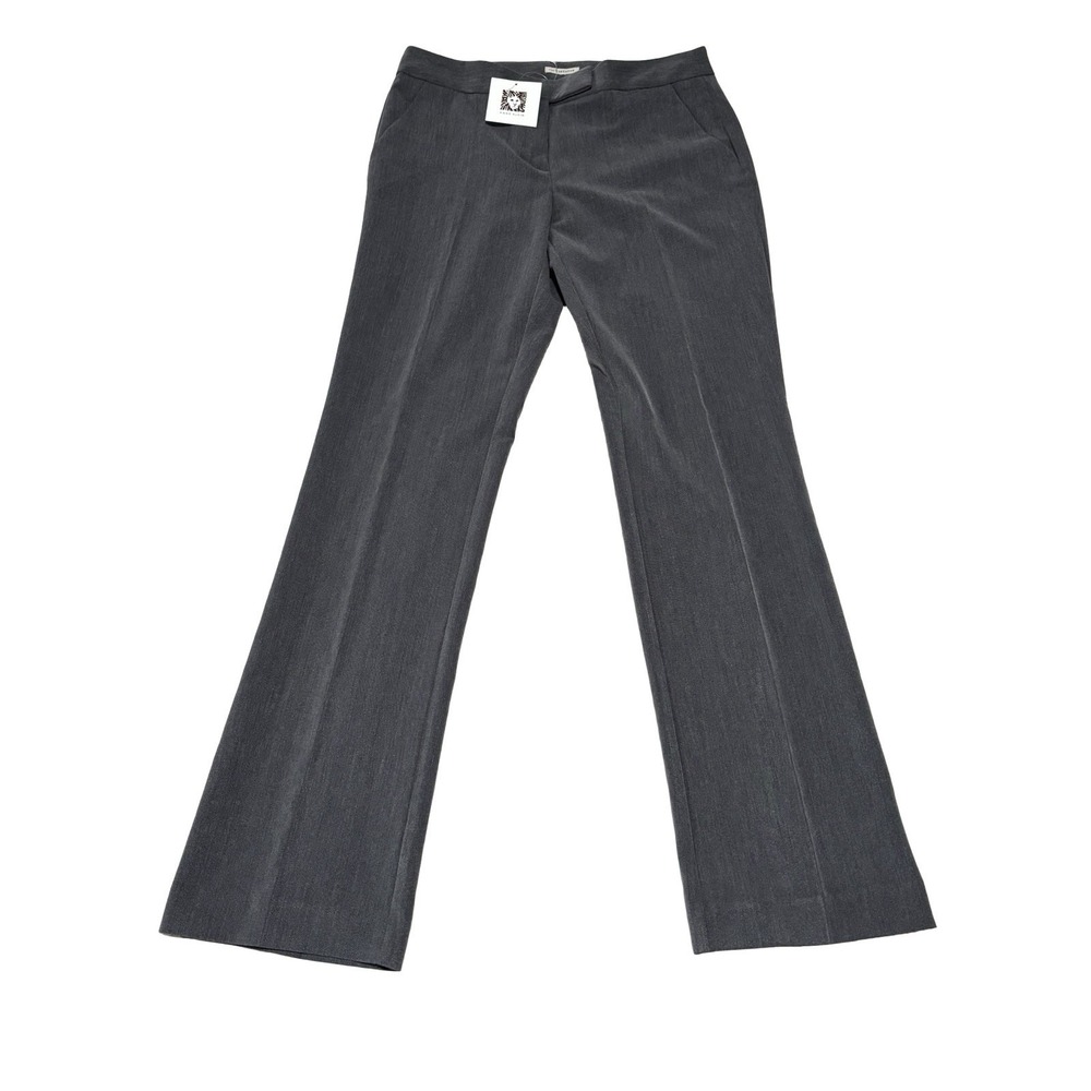 Anne Klein Size 4 Pants‎ Gray The Executive Slacks NWT $89 - 31 x 33